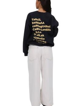 Sudadera CDC Barbanza  Antracita-Beige