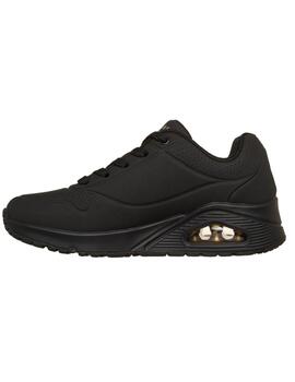 Zapatillas Skechers Uno Stand On Air Negro Mujer