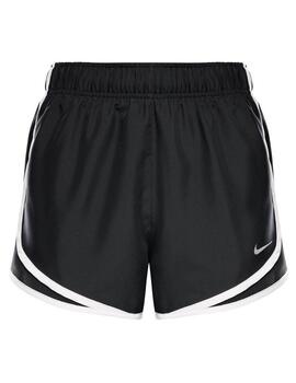 Short Nike Tempo Dri-Fit Mid Rise Negro/Bco Mujer
