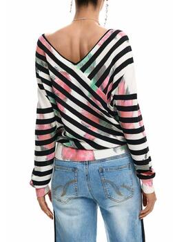 Jersey Desigual Helsinki Negro Mujer