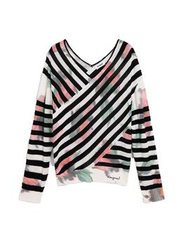 Jersey Desigual Helsinki Negro Mujer