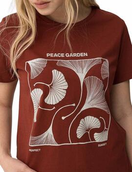 Camiseta Tiffosi Brandy_5 MC Granate Mujer