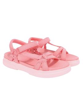 Sandalia Walk in Pitas Claire Coral Mujer