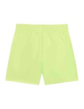 Bañador Puma Medium Length Amarillo Fluo Niño