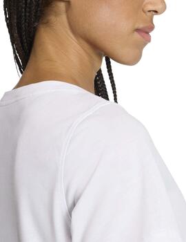 Camiseta Adidas WE MIN SCP TEE Blanco Mujer