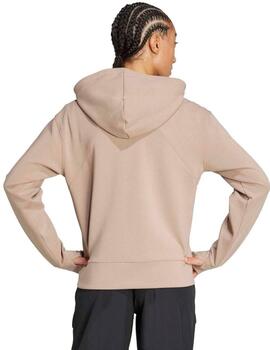 Chaqueta Adidas D4T Tostado Mujer