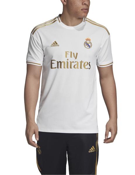 Kent autómata atributo Camiseta Adidas Real H JSY Blanco