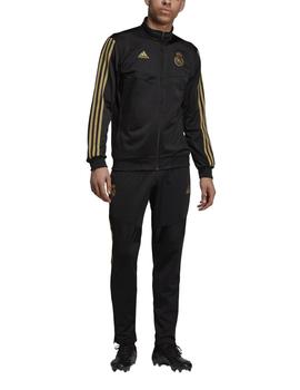 Chandal Adidas Real Pes Suit Negro/Oro