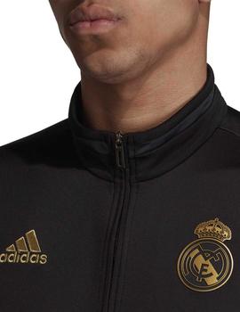 Chandal Adidas Real Pes Suit Negro/Oro