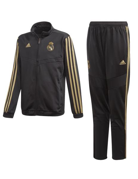 Accesorios Leve Indica Chandal Adidas Real Pes Suit Y Negro/Oro
