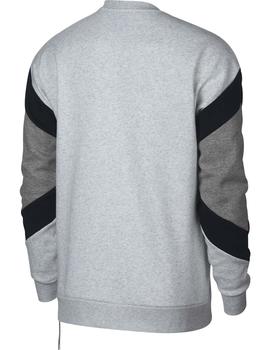 Estar confundido preferir Edredón Sudadera M NSW Nike Air Crew FLC Gris