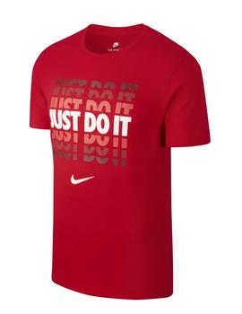 Camiseta Nike M NSW JDI GRDNT Rojo