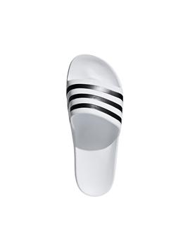 Chanclas Adidas Adilette Aqua Blanco/Negro