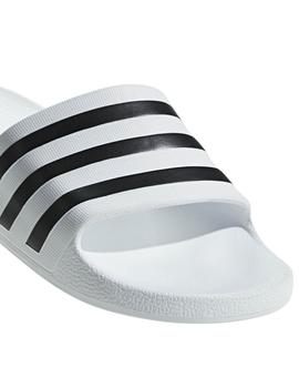 Chanclas Adidas Adilette Aqua Blanco/Negro