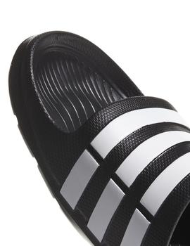 Chanclas Adidas Duramo Slide Negro/Blanco