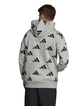 Sudadera Adidas TP OH Gris/Negro