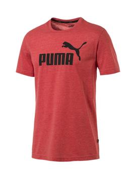 Camiseta Puma ESS  Heather Rojo