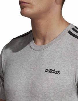 Tarjeta postal bicapa lengua Camiseta Adidas E 3S Gris