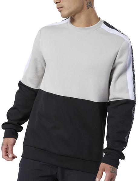 sudadera reebok gris