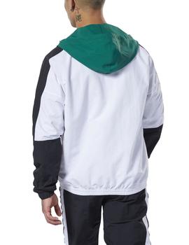 Chaqueta Reebok MYT Woven Verde/Blanco/Negro