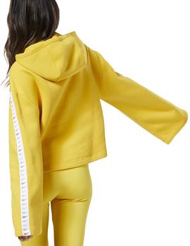 sudadera reebok amarillo