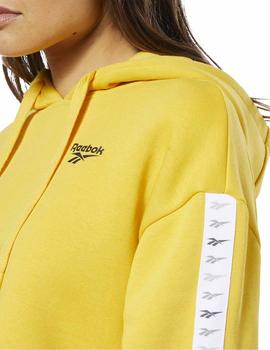 sudadera reebok classic mujer amarillo