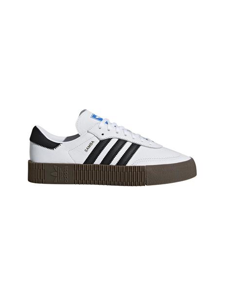 deseo Caligrafía Cambio Zapatillas Adidas Sambarose W Blanco/Negro