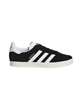 Zapatillas Adidas Gazelle J Negro/Blanco