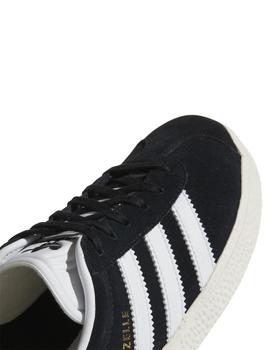 Zapatillas Adidas Gazelle J Negro/Blanco