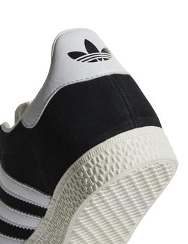 Zapatillas Adidas Gazelle J Negro/Blanco