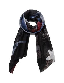 Foulard Desigual Roots Negro/Multicolor