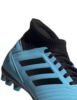 Botas Adidas Predator 19.4 AG J Azul