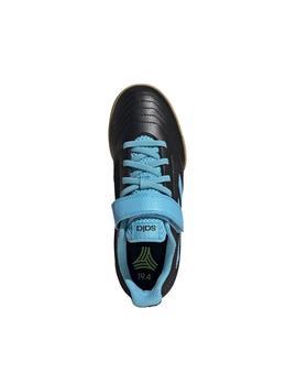 Zapatillas Adidas Predator 19.4 H&L IN Negro/Azul