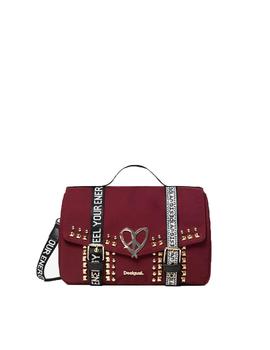 Bolso Desigual Bright Rock Bronx Granate