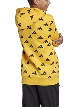 Sudadera Adidas YB ID TP FZ HD Amarillo