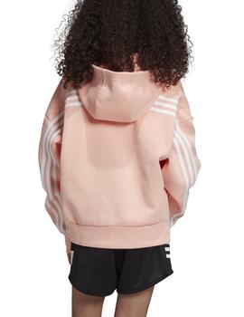 Chaqueta Adidas YG MH 3S FZ HD Rosa