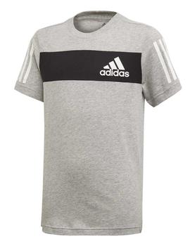 Camiseta Adidas YB Sid Gris/Negro