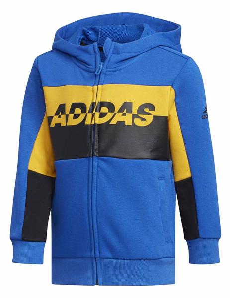 electrodo rasguño comer Chaqueta Adidas LB FT KN Azul/Amarillo/Negro