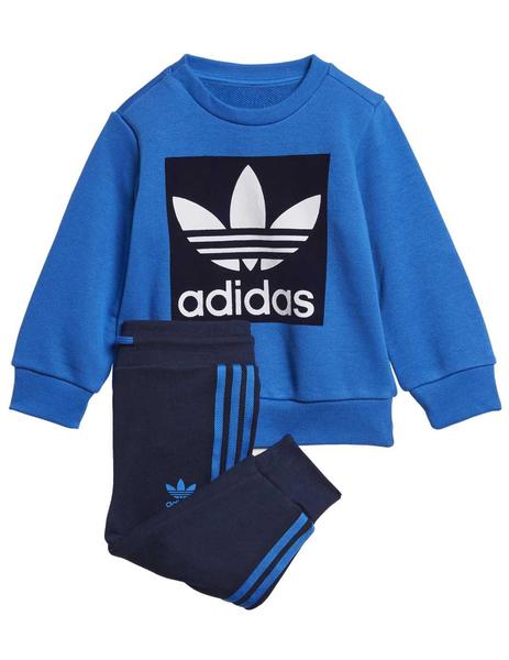 engañar promesa dinosaurio Chándal Adidas Niño CREW Azul