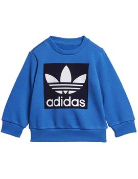 Chandal Adidas Crew Rojo Niño