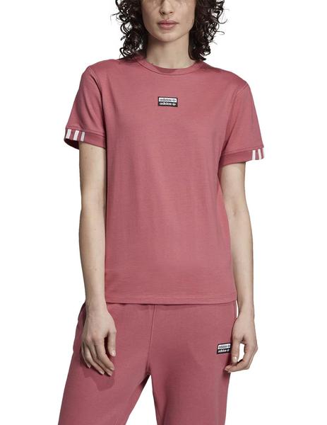Fuera de borda Llanura Resaltar Camiseta Adidas Mujer VOCAL Rosa