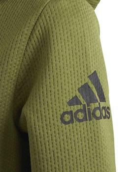 Chaqueta Adidas YB TR Warm HD Verde