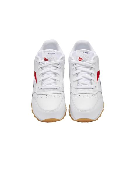 Reebok Classic Leather Blanco/Rojo/Mno