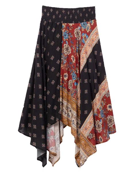 Falda Desigual Blunt Multicolor