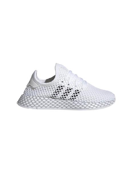 Me preparé Colgar el centro comercial Zapatillas Adidas Deerupt Runner J Blanco