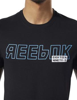 Camiseta Reebok GS Foundation Negro