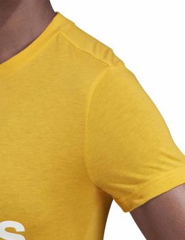 Camiseta Adidas W MH Bos Amarillo