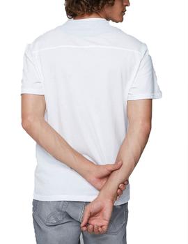 Camiseta Gas Mauri/s Gas Logo Blanco