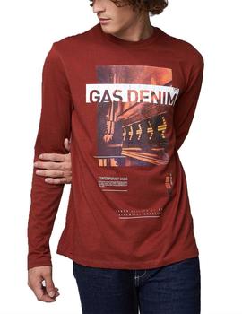 Camiseta Gas Giampy/s ML Subway Teja