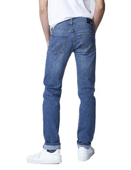 Pantalon Gas Morris Denim Azul